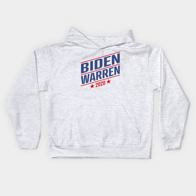 Joe Biden and Elizabeth Warren on the same ticket? President 46 and Vice President in 2020 Kids Hoodie by YourGoods